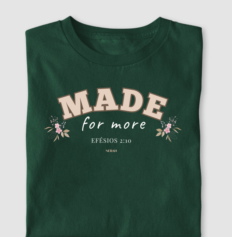 MADE for more - Efésios 2:10