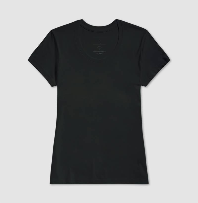 Camiseta em 100% algodão - Sem estampa