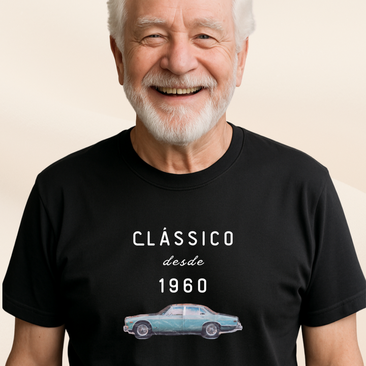 Clássico desde - Personalizada - Algodão Premium Peruano