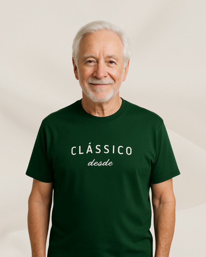 Clássico desde - Personalize com o seu nascimento