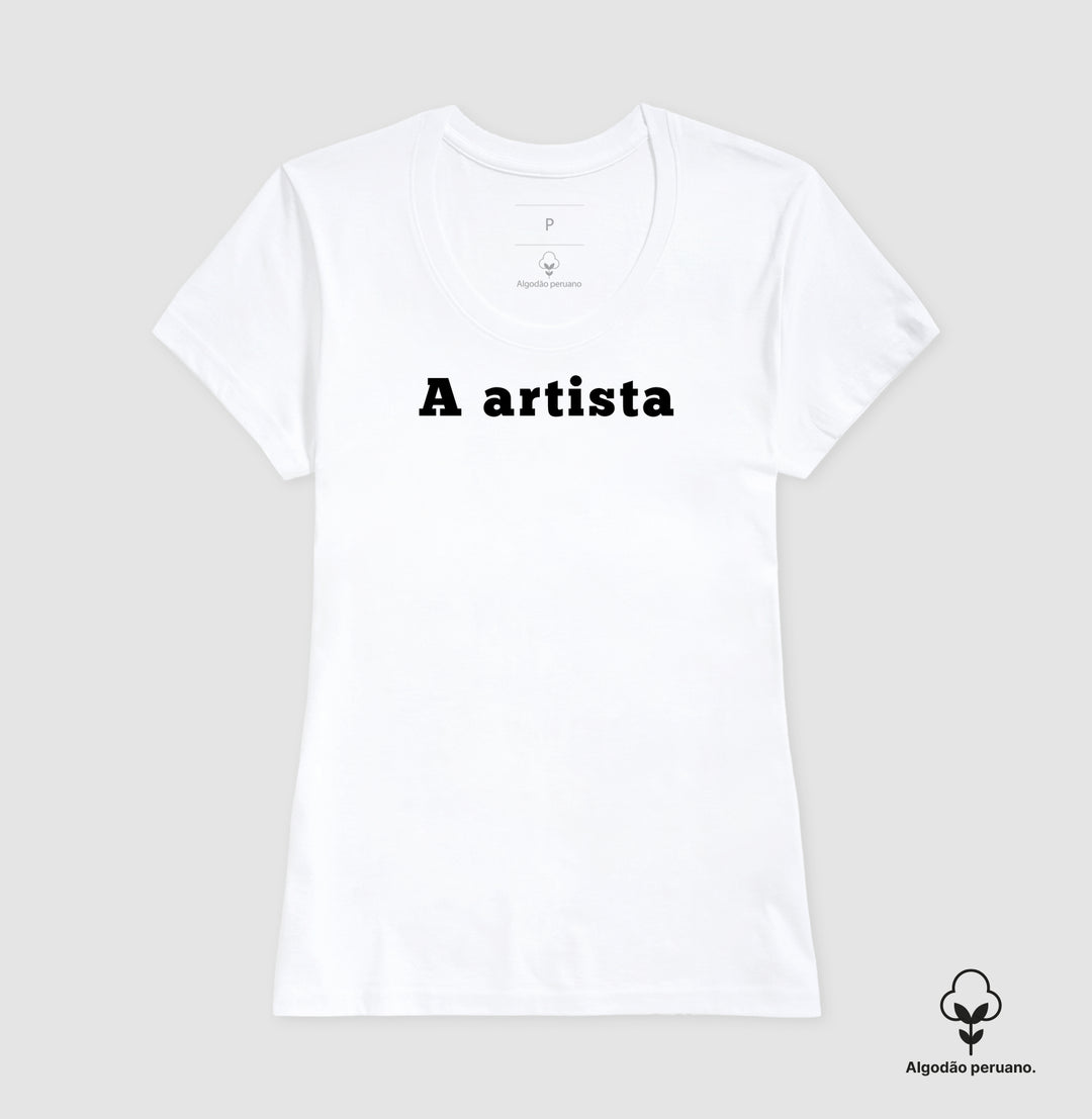 A artista - Monta kit família: A obra de arte - Algodão Premium Peruano