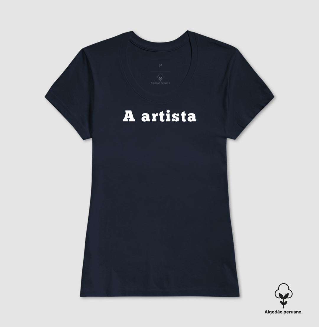A artista - Monta kit família: A obra de arte - Algodão Premium Peruano