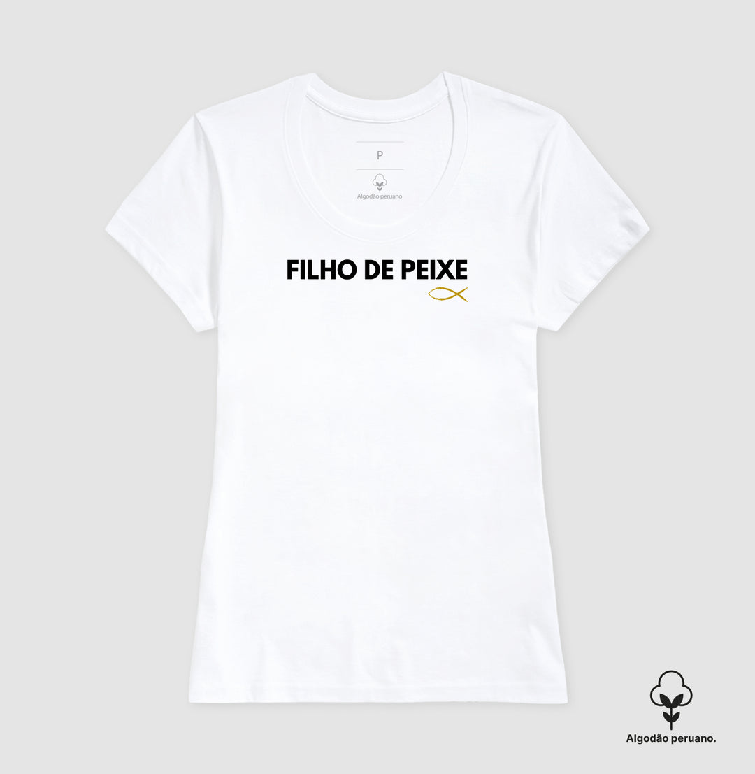 Filho de peixe - Algodão Premium Peruano