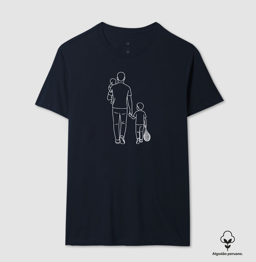 [PAI TENISTA] 2 filhos - Personalizada