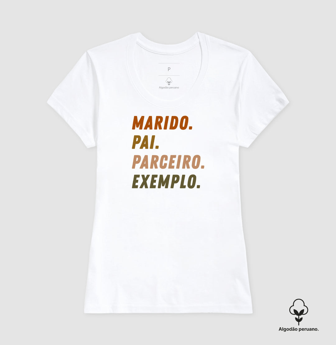 Marido, pai, parceiro, exemplo