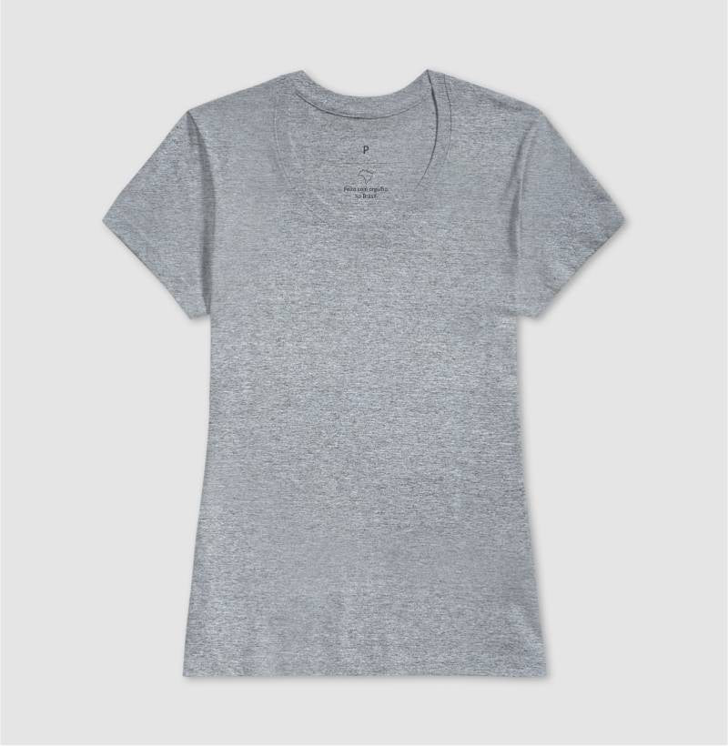 Camiseta em 100% algodão - Sem estampa