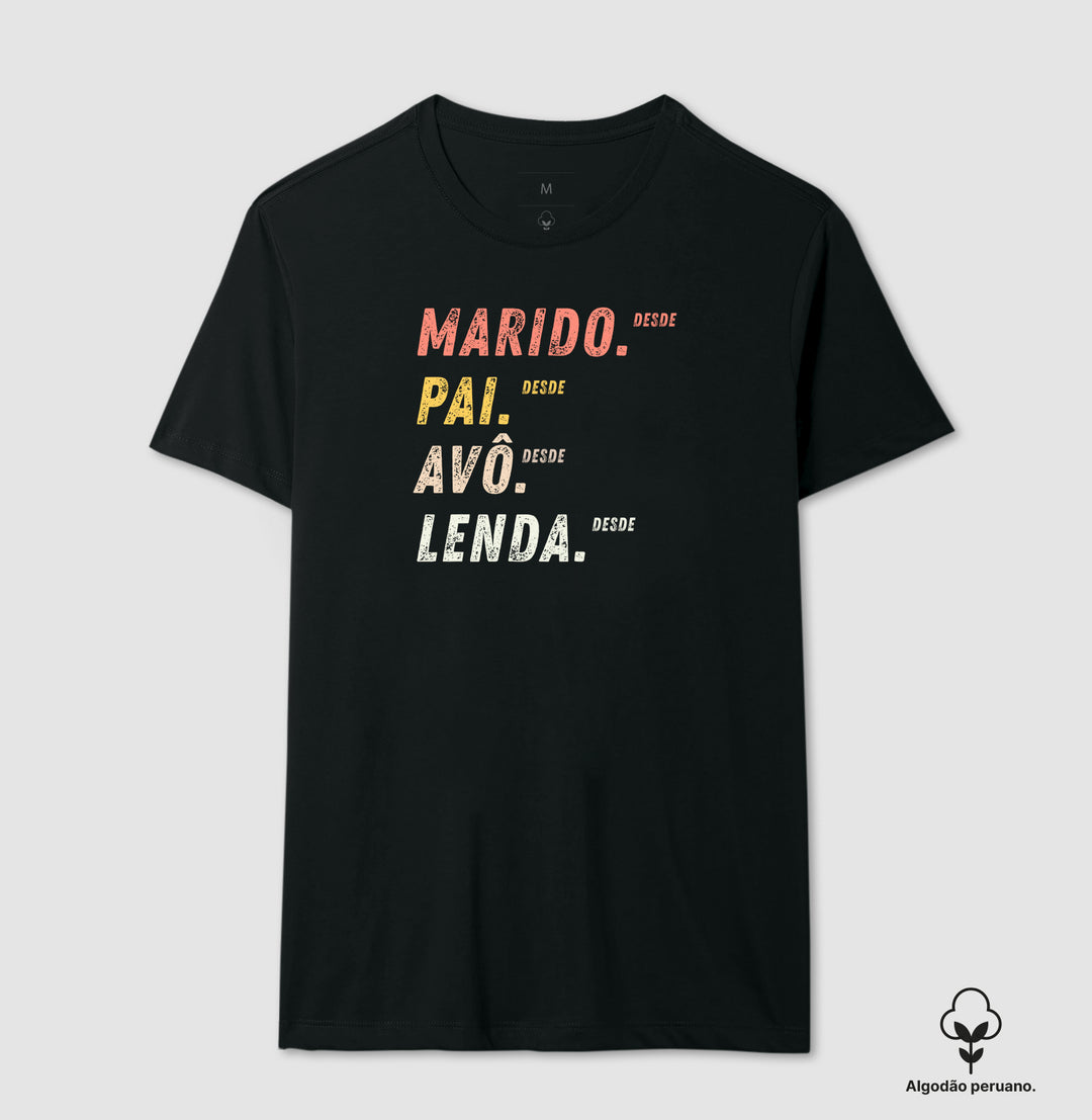 Marido, pai, avô, lenda - Personalizada