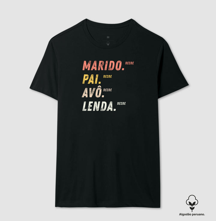 Marido, pai, avô, lenda - Personalizada