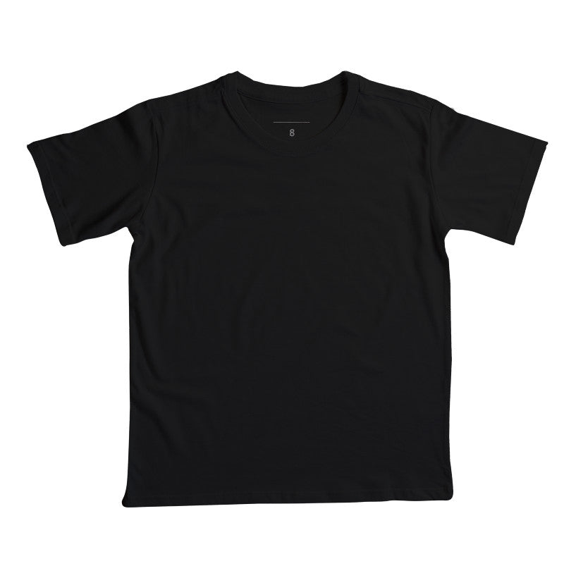 Camiseta infantil sem estampa