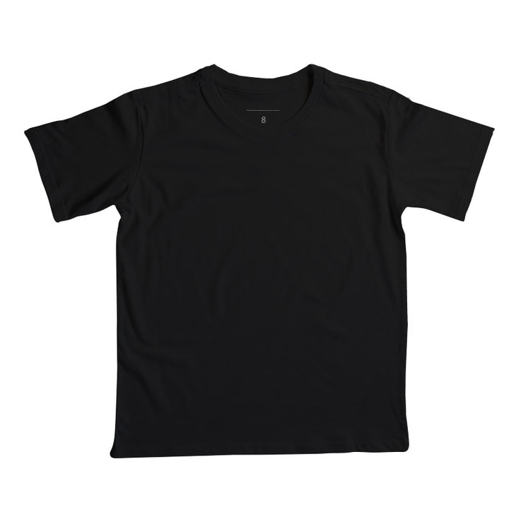 Camiseta infantil sem estampa