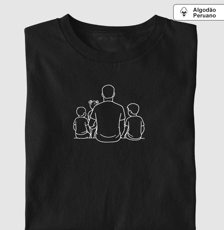 Pai / Avô de 3: 2 meninos e 1 menina - Personalizada