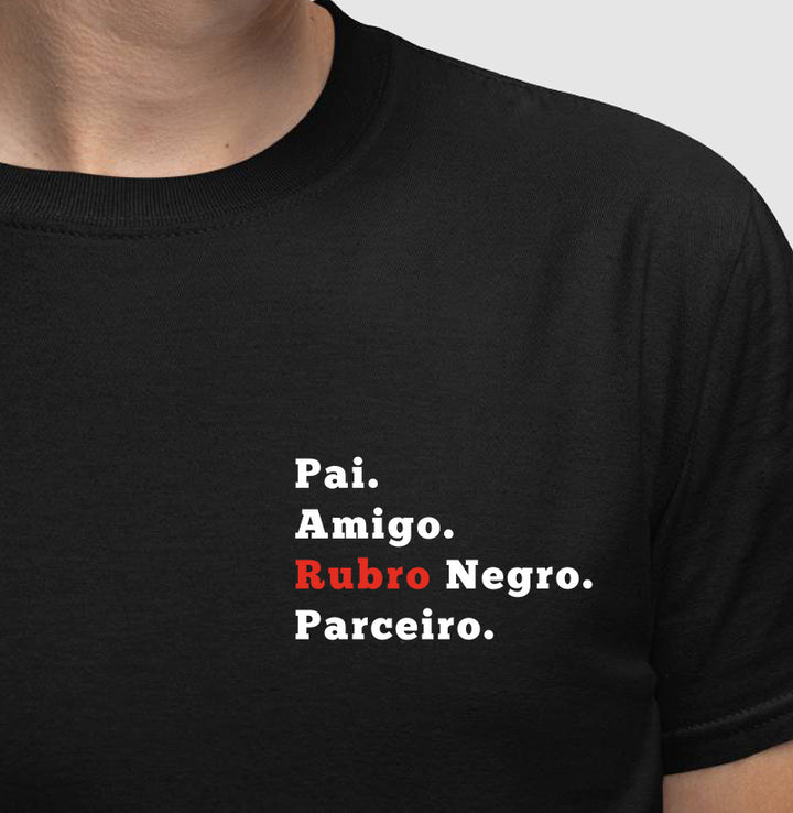 Pai, amigo, Rubro negro, Parceiro - Flamengo