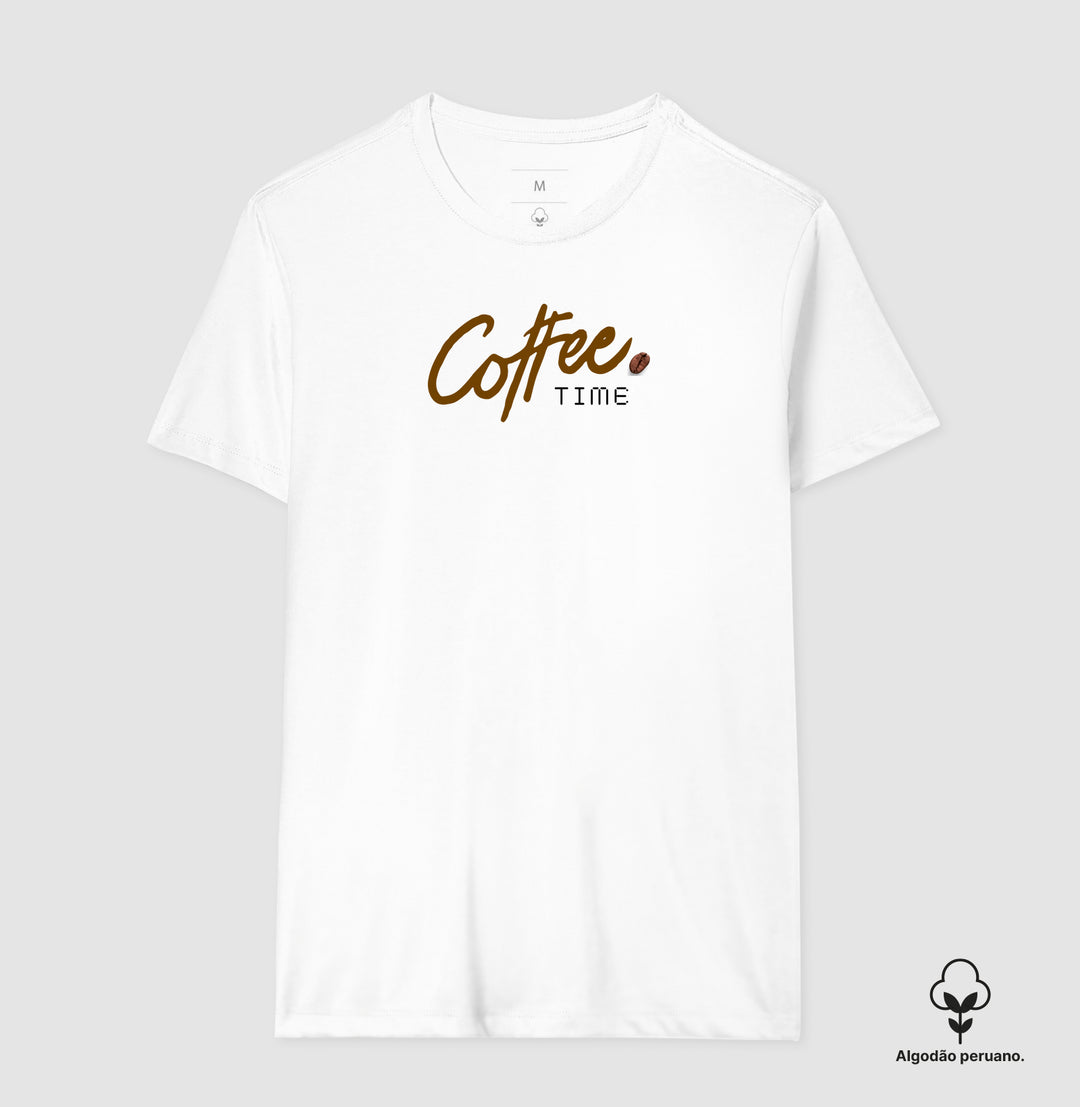 Coffee time - Algodão Premium Peruano