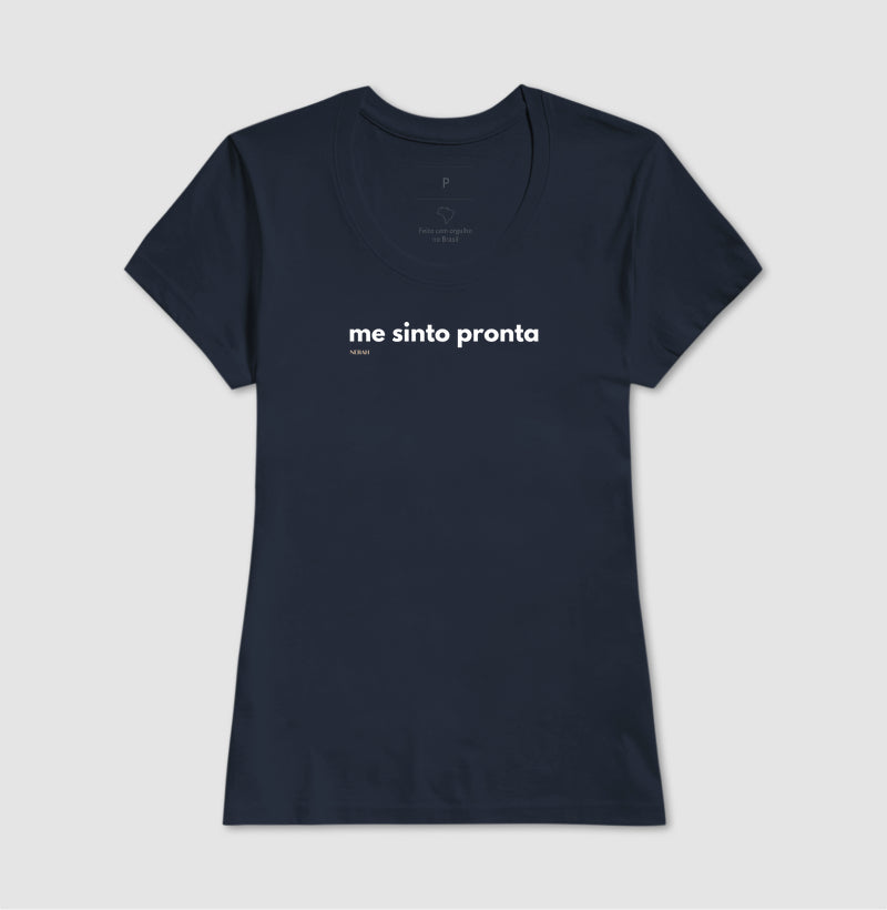 Me sinto pronta