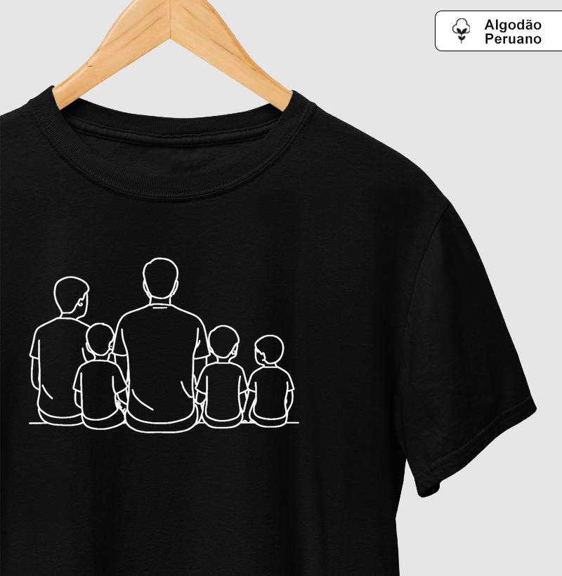 Pai com 4 filhos - Personalizada