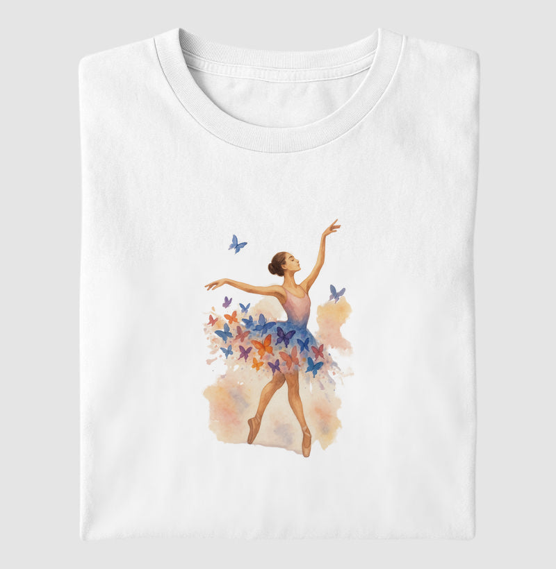 Bailarina com borboletas