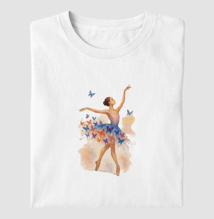 Bailarina com borboletas