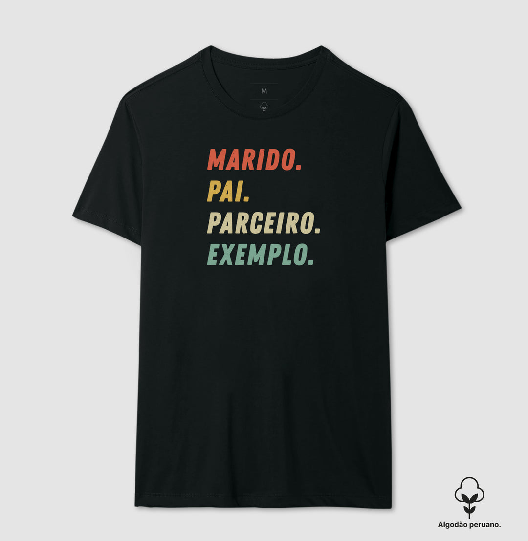 Marido, pai, parceiro, exemplo
