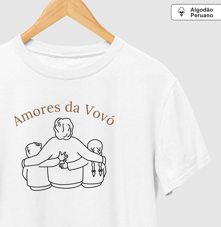 Amores da Vovó - Branca - Personalizada