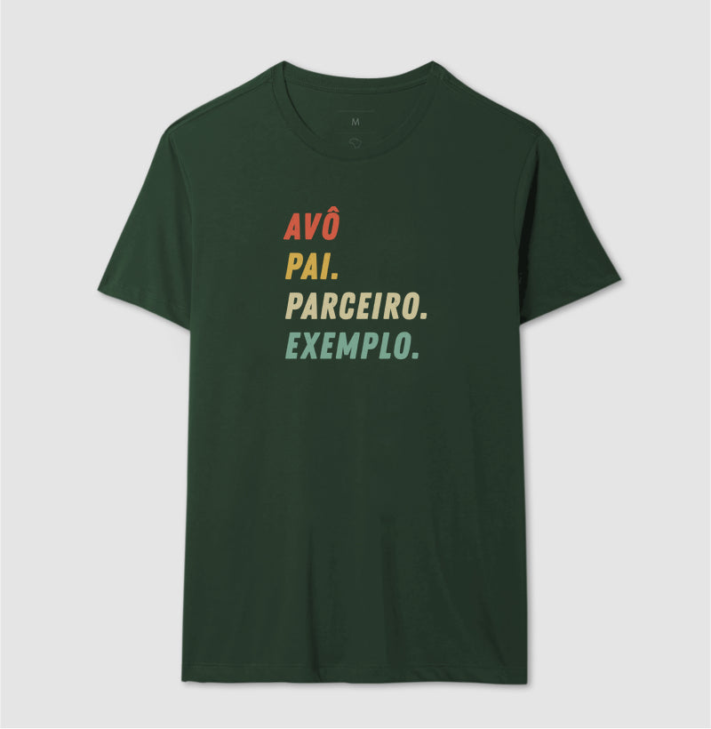 Avô, pai, parceiro, exemplo