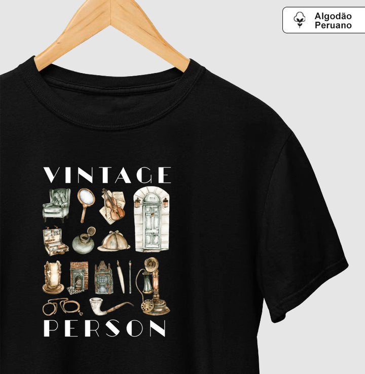 Vintage Person - Algodão Premium Peruano