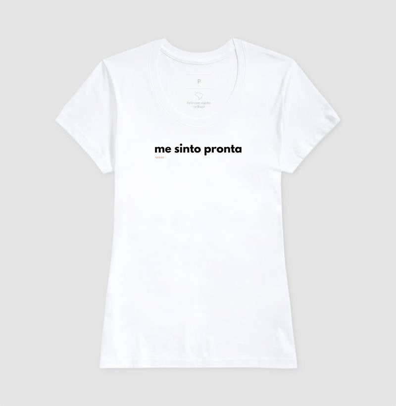 Me sinto pronta
