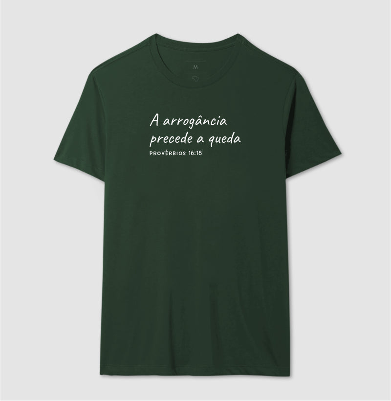 A arrogância precede a queda - Pv 16:18