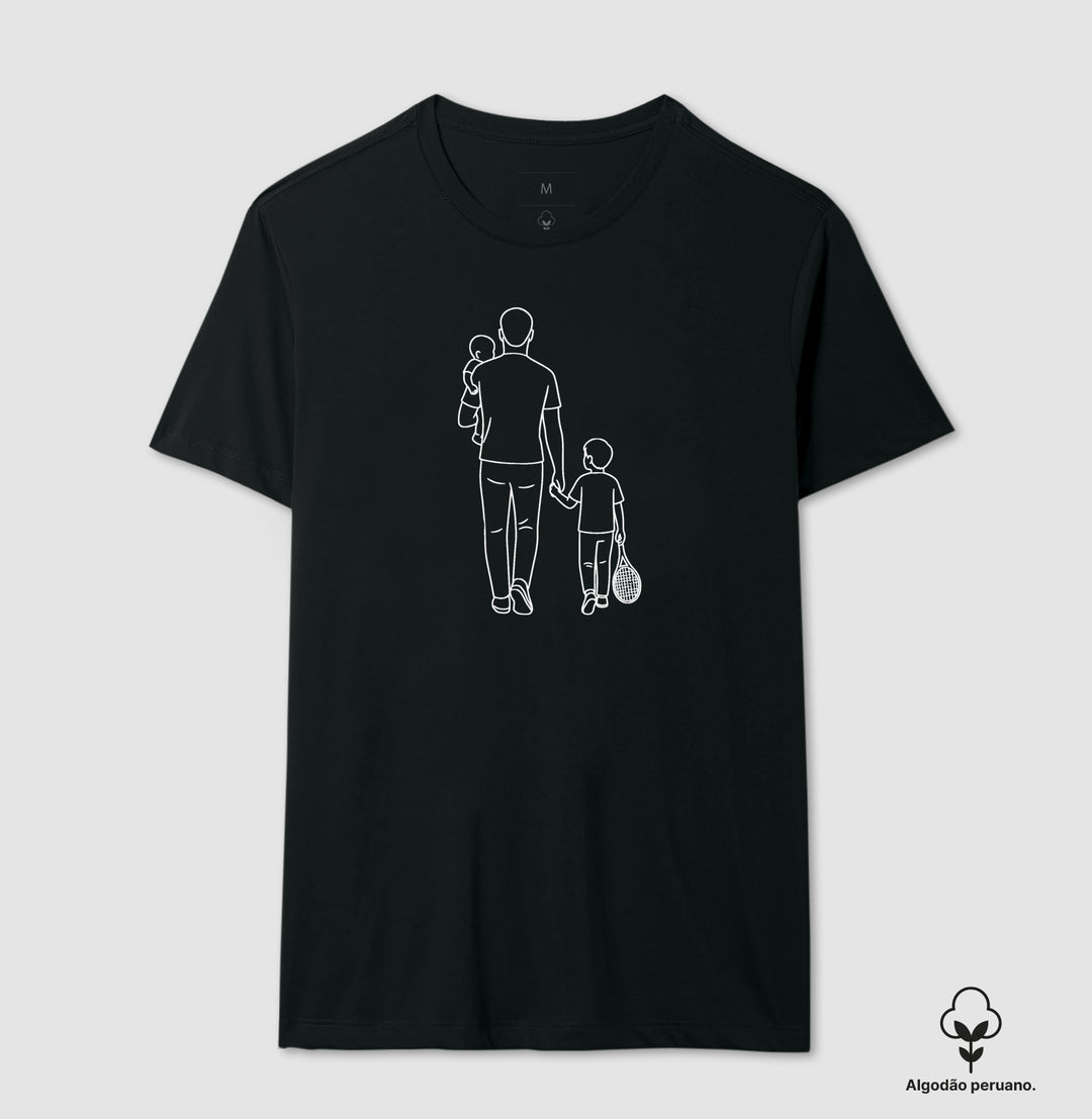 [PAI TENISTA] 2 filhos - Personalizada