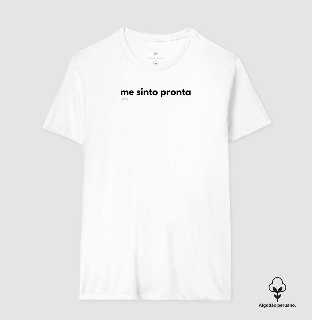 Me sinto pronta
