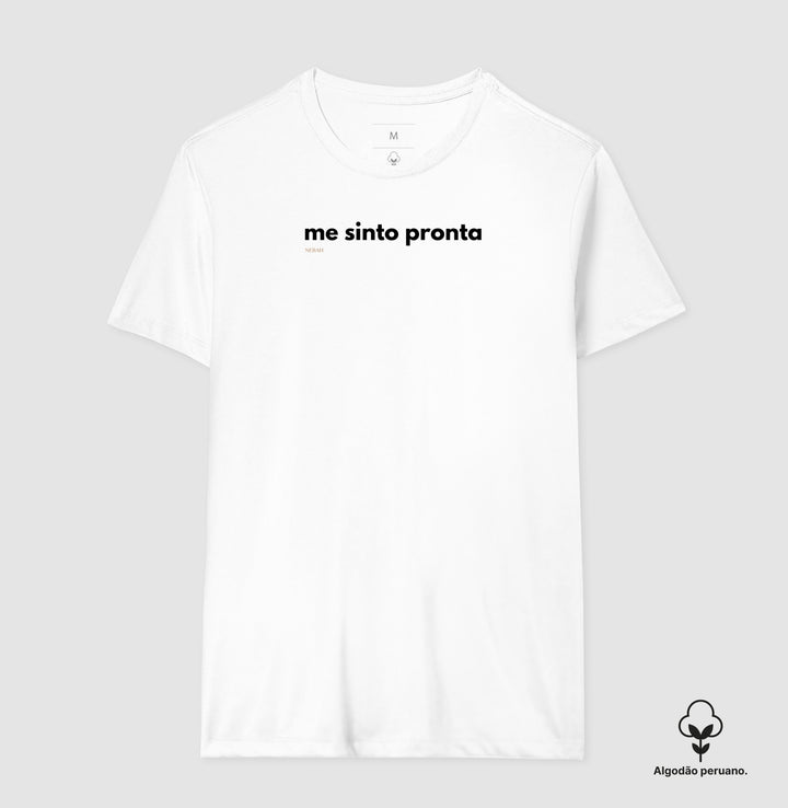 Me sinto pronta