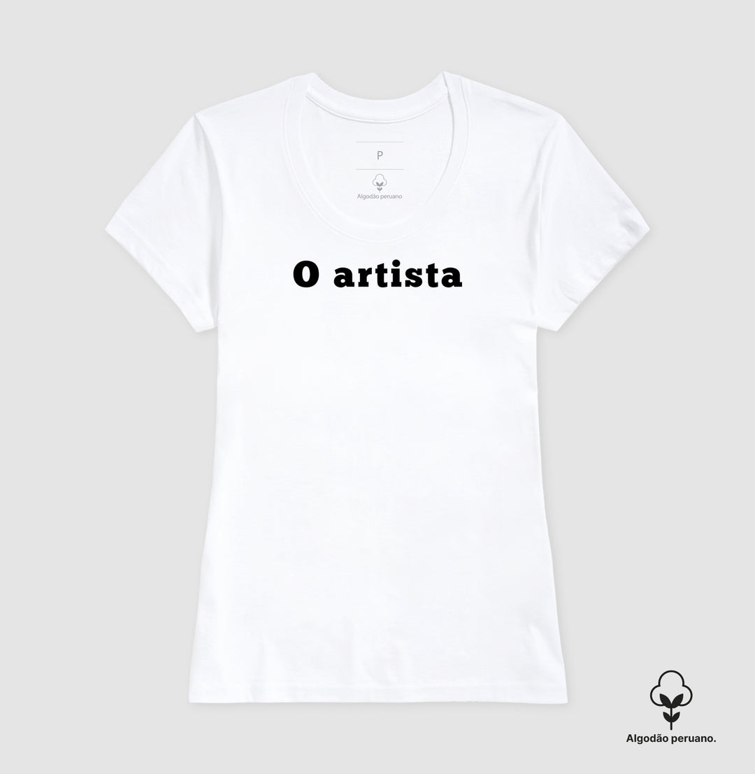 O artista - Combina com: A obra de arte (infantil/body)