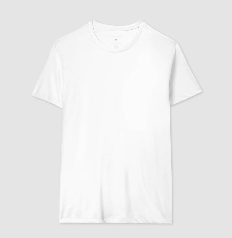 Camiseta em 100% algodão - Sem estampa