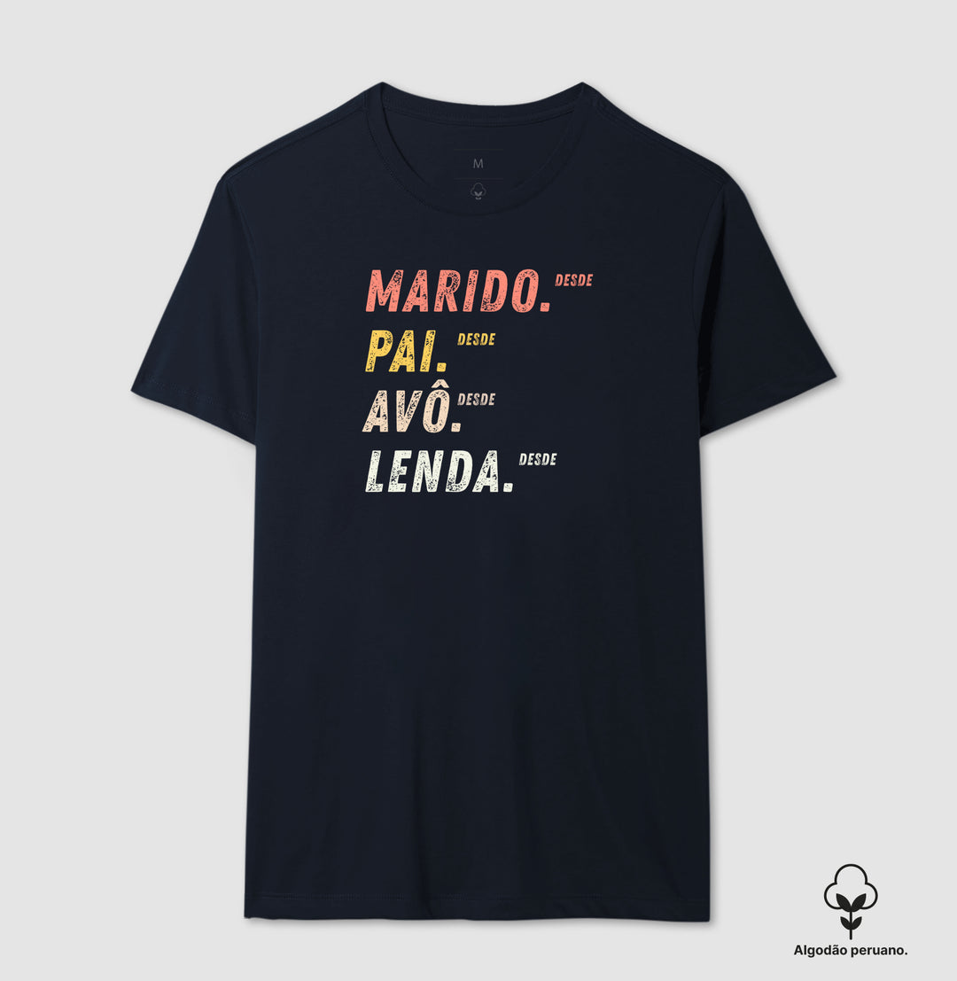 Marido, pai, avô, lenda - Personalizada