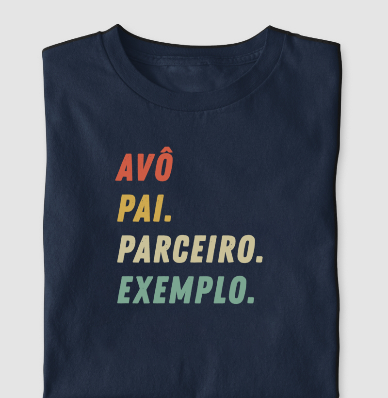 Avô, pai, parceiro, exemplo