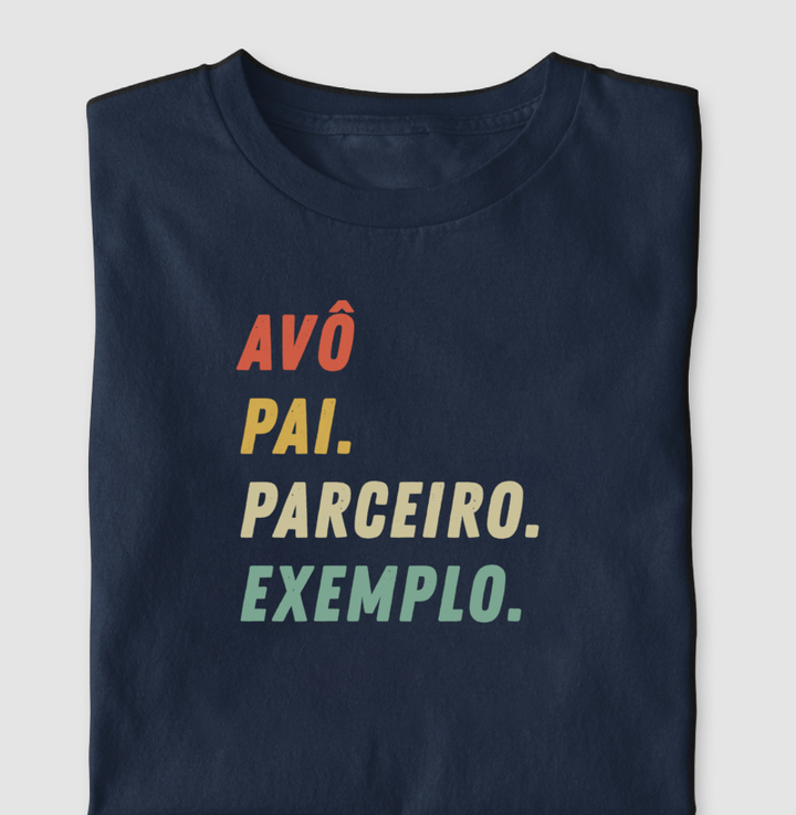 Avô, pai, parceiro, exemplo