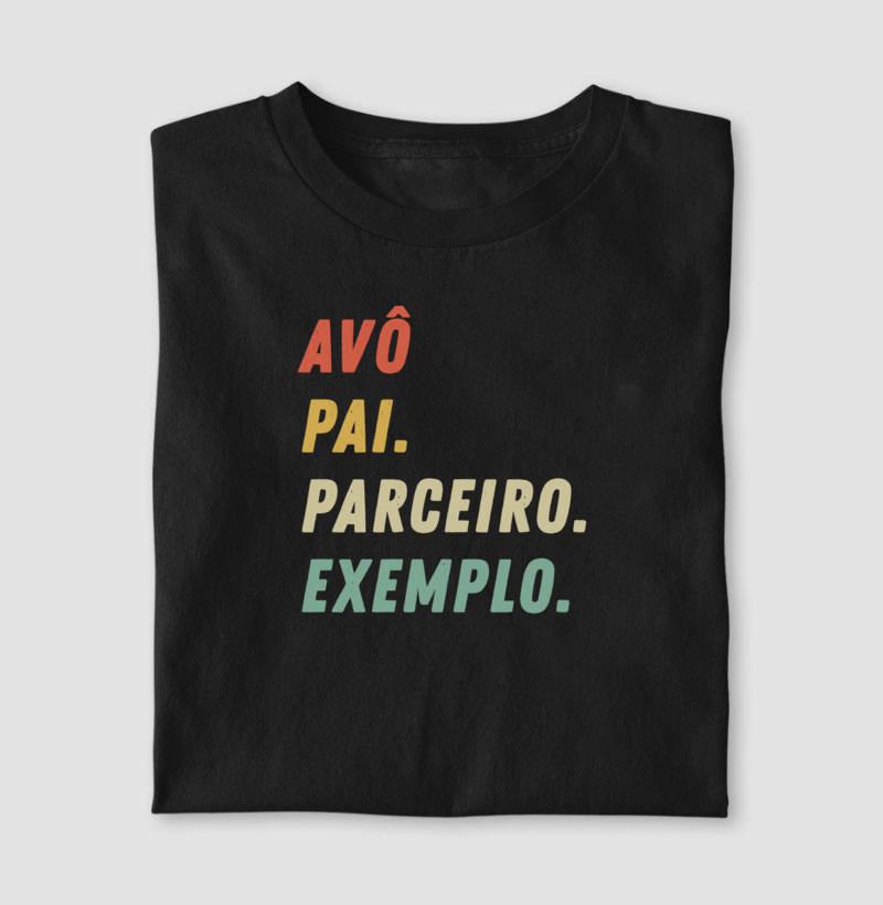 Avô, pai, parceiro, exemplo
