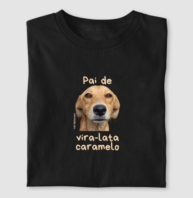 Pai de vira-lata Caramelo