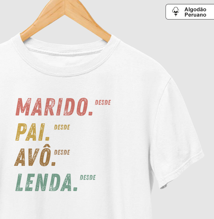 Marido, pai, avô, lenda - Personalizada