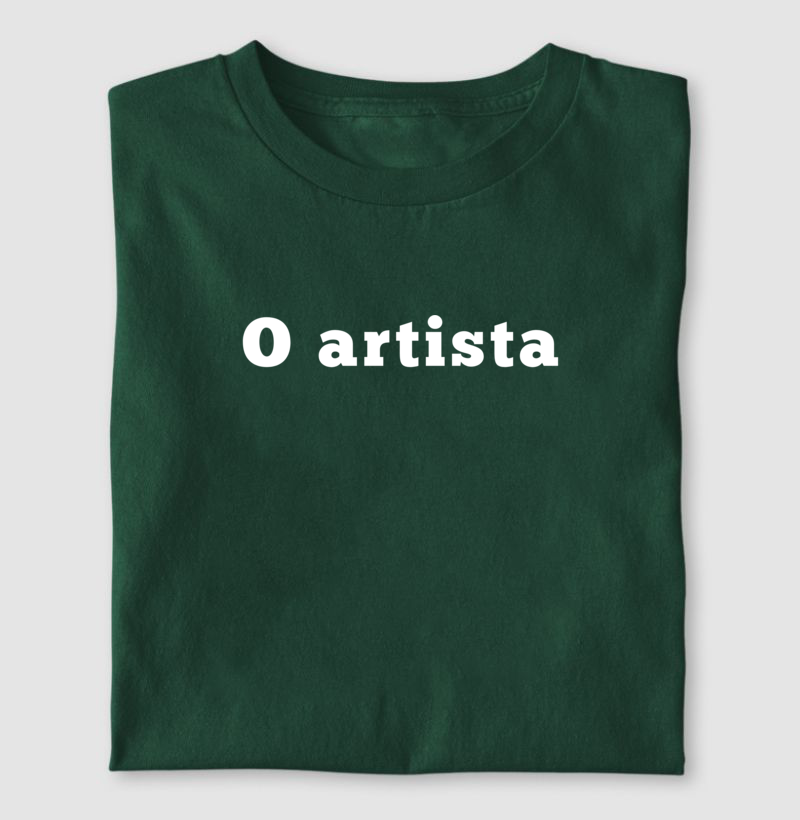 O artista - Combina com: A obra de arte (infantil/body)
