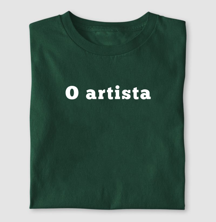 O artista - Combina com: A obra de arte (infantil/body)