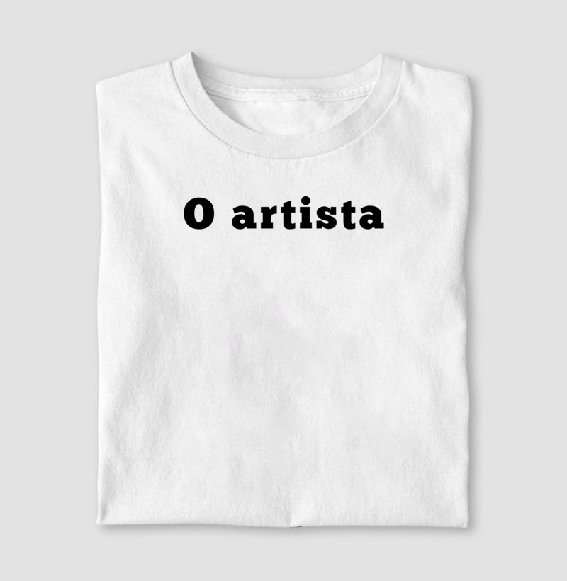 O artista - Combina com: A obra de arte (infantil/body)