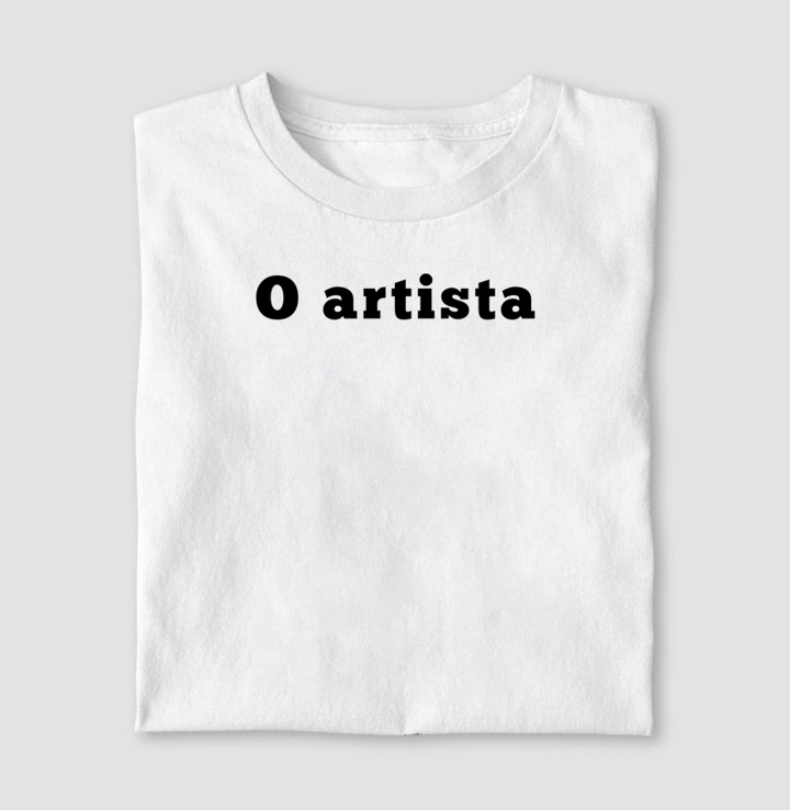 O artista - Combina com: A obra de arte (infantil/body)
