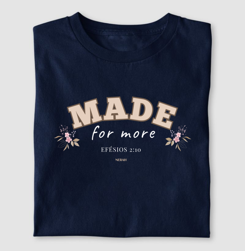 MADE for more - Efésios 2:10