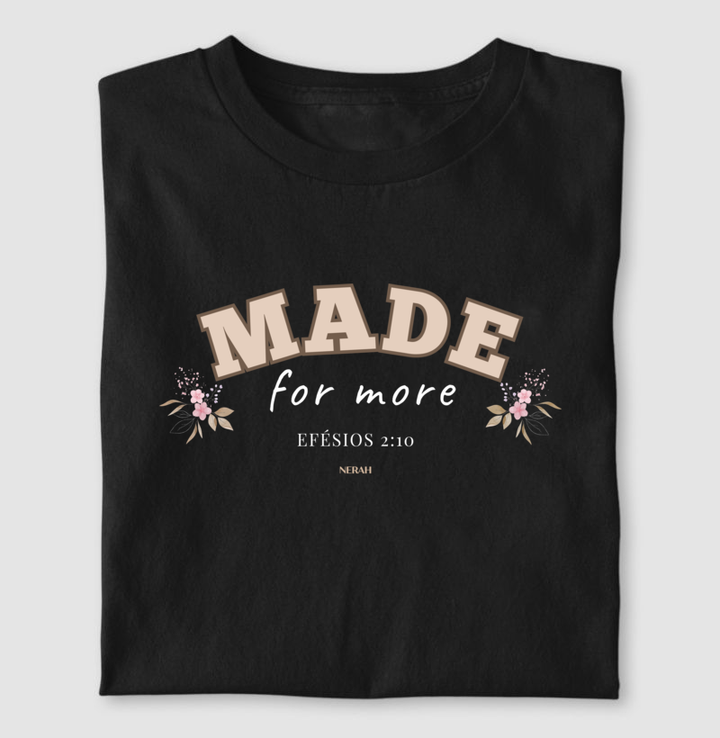 MADE for more - Efésios 2:10