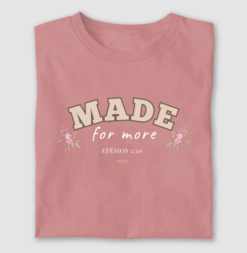MADE for more - Efésios 2:10