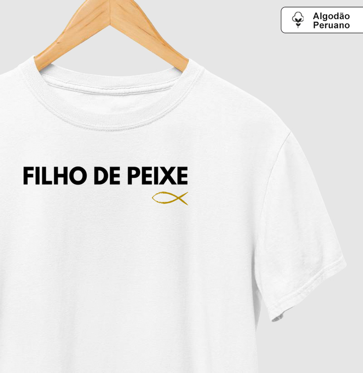 Filho de peixe - Algodão Premium Peruano
