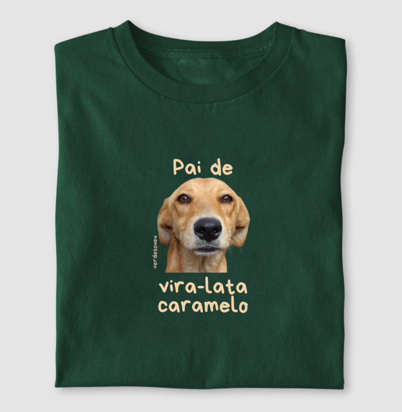 Pai de vira-lata Caramelo