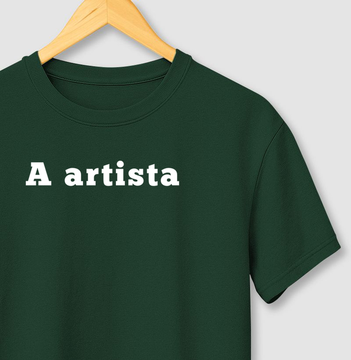 A artista - Monta kit família: A obra de arte