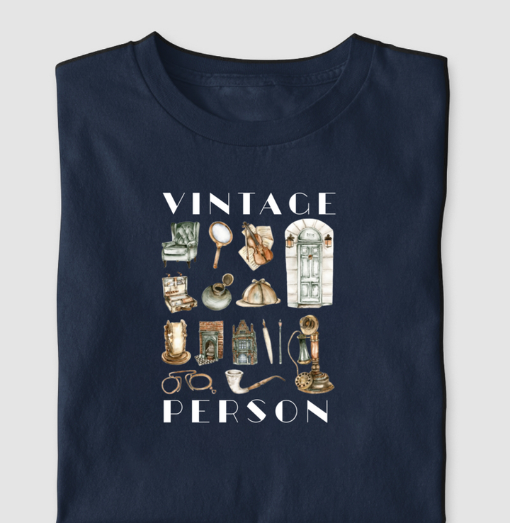 Vintage Person - Algodão Premium Peruano