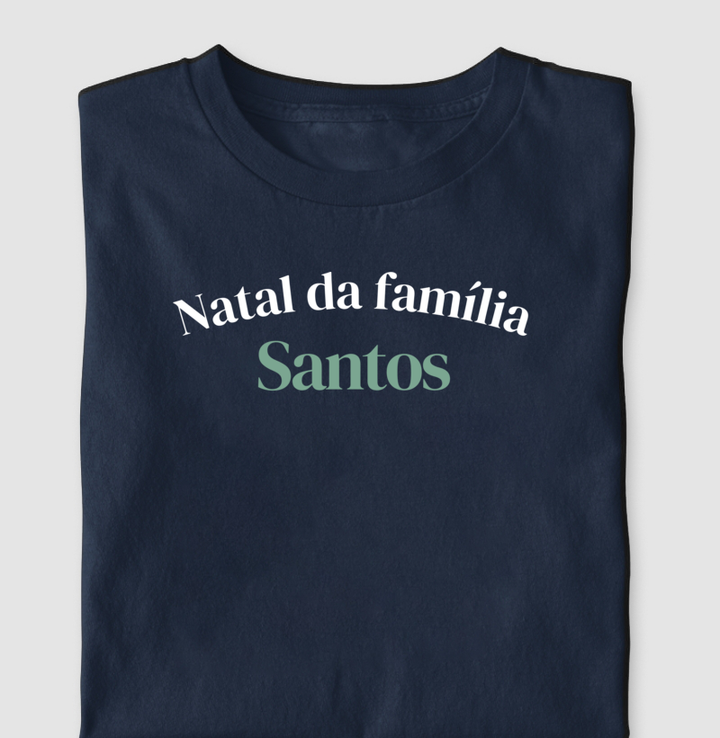 Natal da família Santos